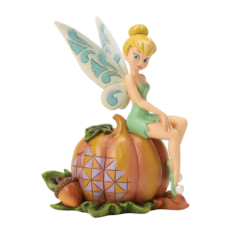 Disney : Peter Pan - Statue Traditions Fée Clochette Citrouille Halloween