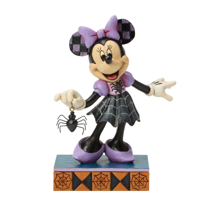 Disney - Statue Traditions Minnie En Robe D'araignée
