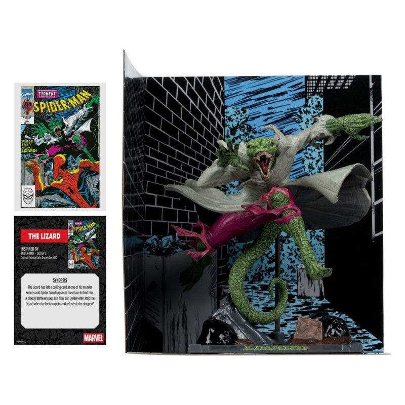 Marvel – Statuette Lizard Spider-Man 1/10 – McFarlane