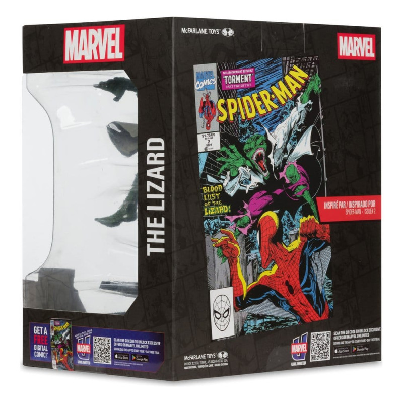 Marvel – Statuette Lizard Spider-Man 1/10 – McFarlane