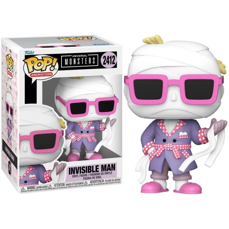 Universal Monsters - Pop! Animation - Invisible Man n°2412