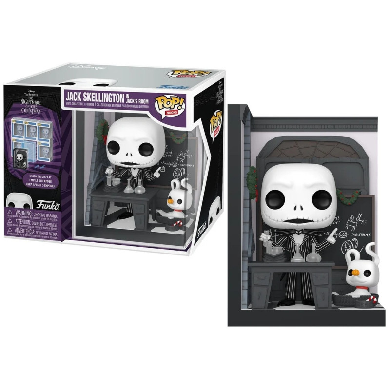 Nightmare Before Christmas - Pop! Book Nooks - Jack Skellington in Jack’s Room