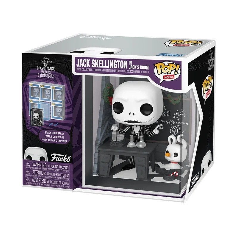 Funko Pop! Nooks Jack Skellington's Room– Nightmare Before Christmas