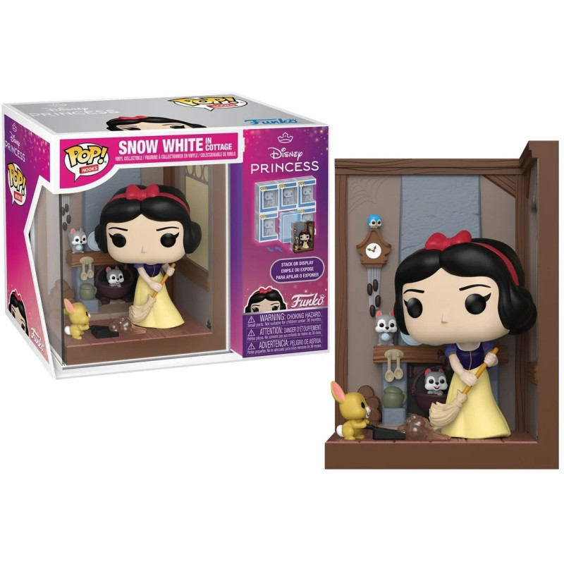 Disney : Blanche-Neige & les 7 Nains - Pop! Book Nooks - Snow White in Cottage
