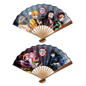 Demon Slayer (Kimetsu no Yaiba) - Éventail en bambou