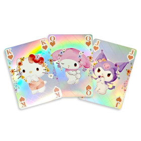 Sanrio - Jeu de 54 cartes Holographiques