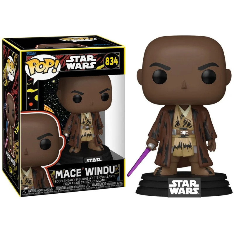 Star Wars - Pop! Retro - Mace Windu n°834
