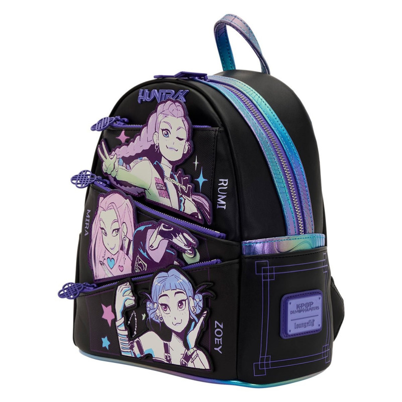 Netflix KPop Demon Hunters – Mini sac à dos Huntr/x + ID – Loungefly
