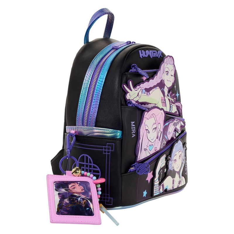 Netflix KPop Demon Hunters – Mini sac à dos Huntr/x + ID – Loungefly