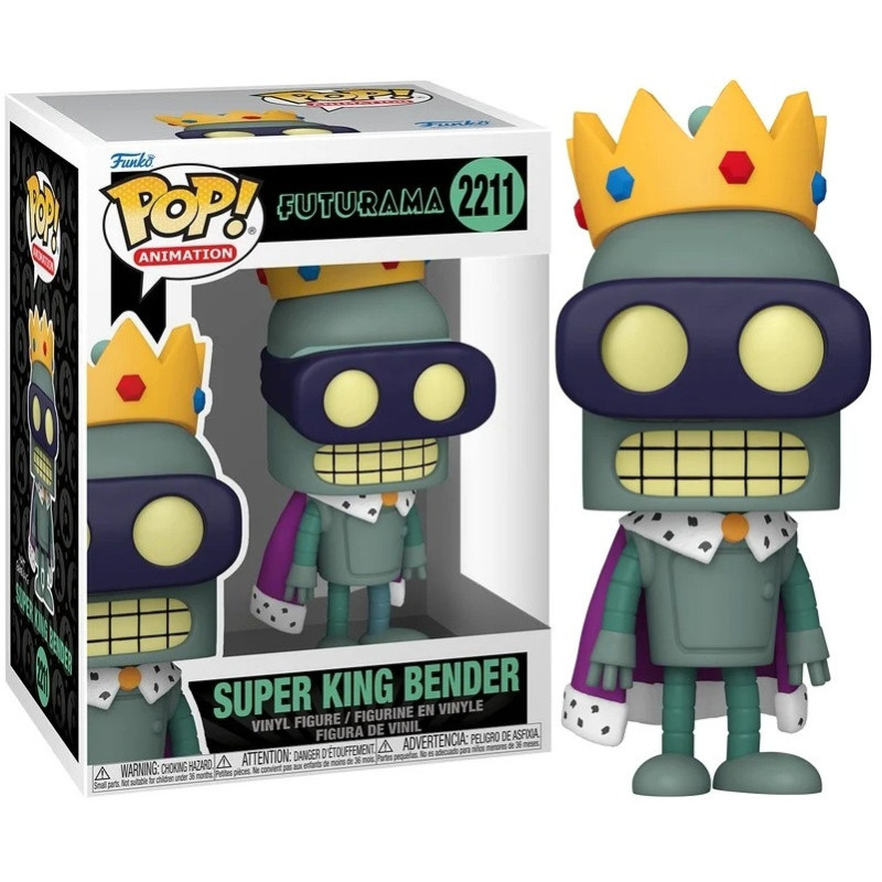 Futurama - Pop! - Super King Bender n°2211
