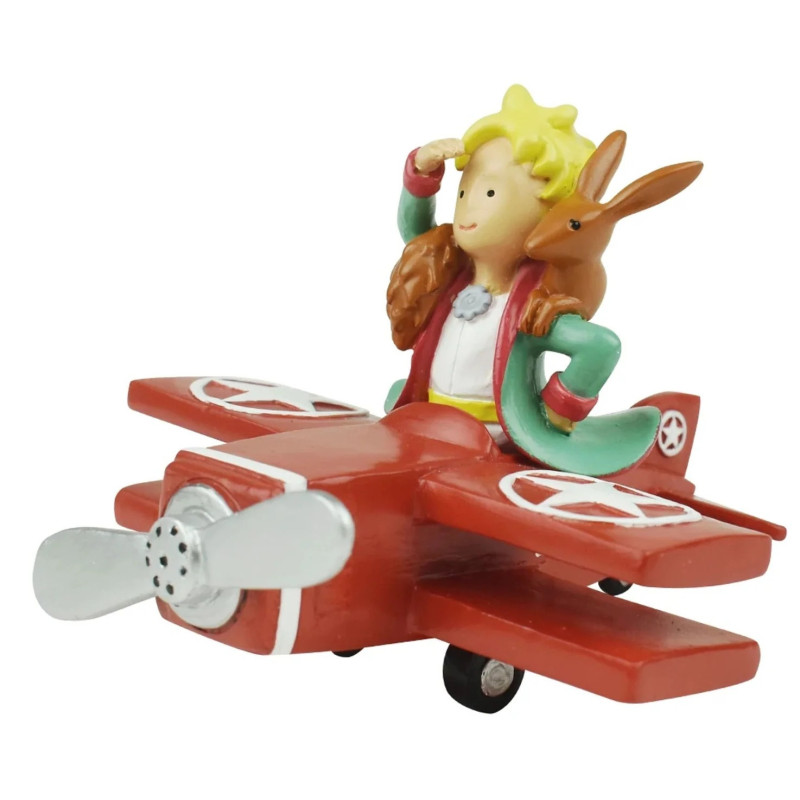 Le Petit Prince - Figurine Le Petit Prince et le Renard Avion