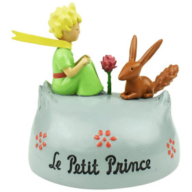 Le Petit Prince - Figurine Le Petit Prince Rose et Renard