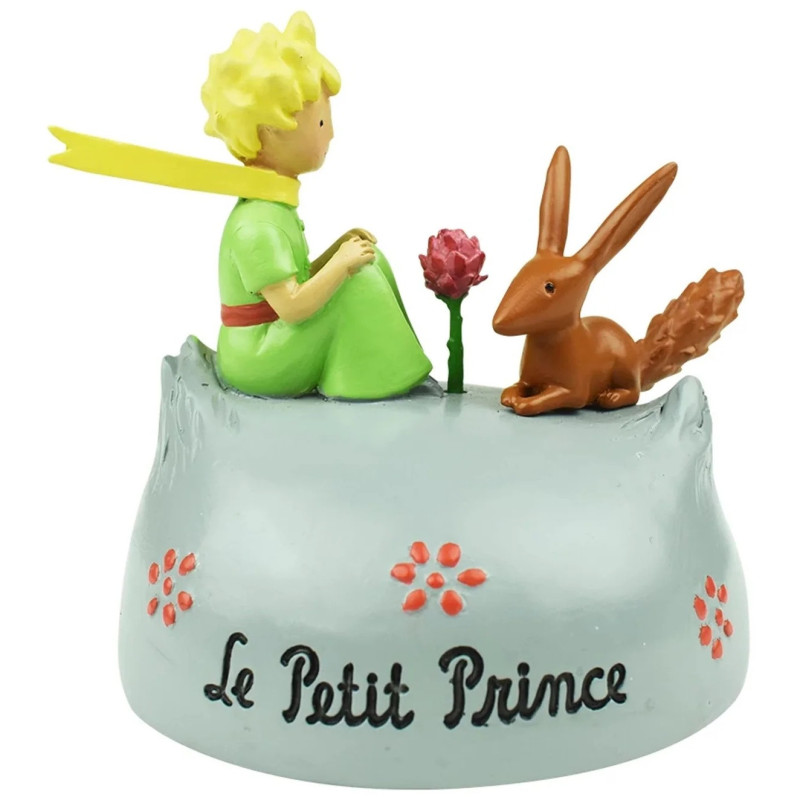 Le Petit Prince - Figurine Le Petit Prince Rose et Renard