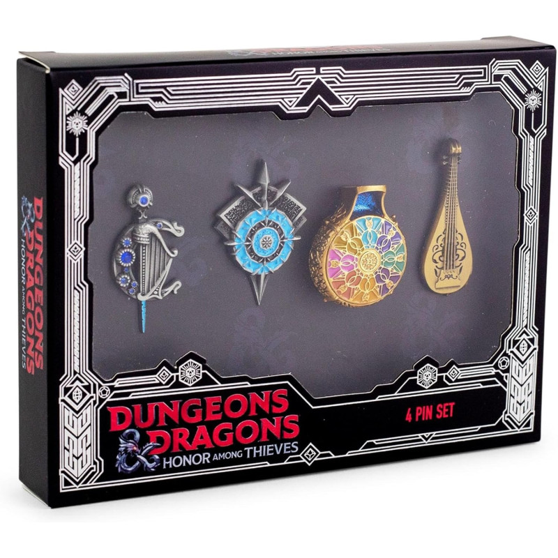 Dungeons & Dragons - Set de 4 Pins Honor Among Thieves