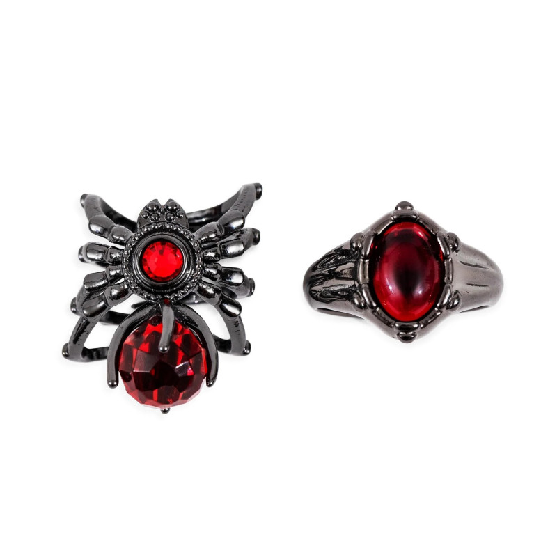 Beetlejuice - Set de 2 bagues Beetlejuice et Ex-femme