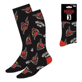 Stranger Things - Chaussettes Hellfire Club AOP 38/45