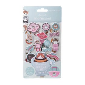 Mofusand - Set de Stickers Puffy