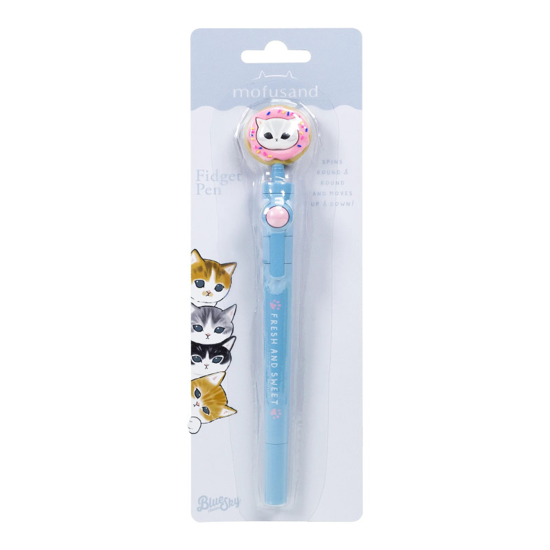 Stylo Fidget Mofusand – Licence officielle – Blue Sky