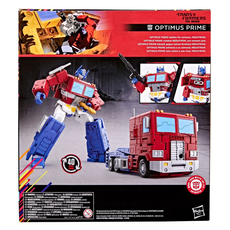 Transformers – Figurine Studio Serie Optimus Prime – Hasbro