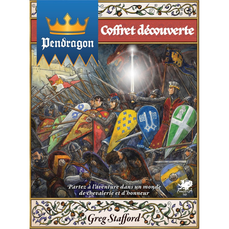 Pendragon Coffret Découverte – Jeu de rôle