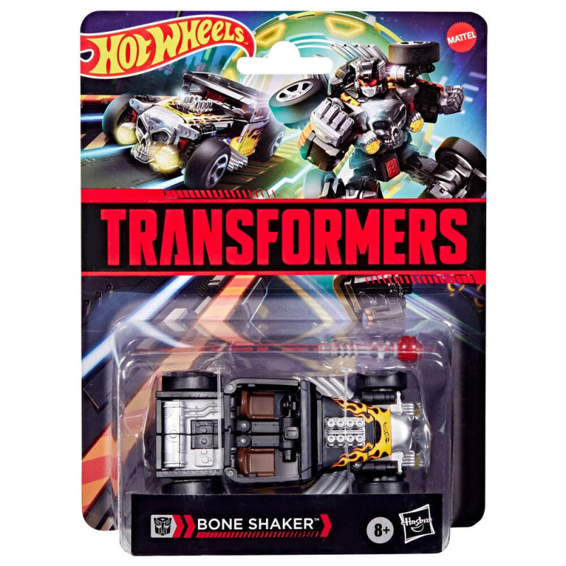Transformers - Transformers X Hot Wheels - Figurine Bone Shaker 13cm