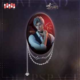 Love and Deepspace - Badge avec Chainette Sylus