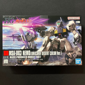 Gundam - HGUC 1/144 MSA-003 Nemo (Unicorn Desert Color Ver.)