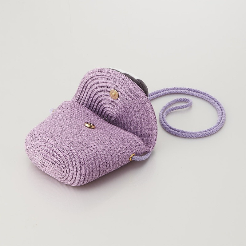 Sac en paille Kuromi – Sanrio