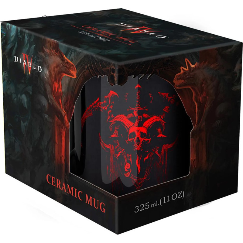 Diablo IV – Mug Necromancer Sigil – Licence Blizzard