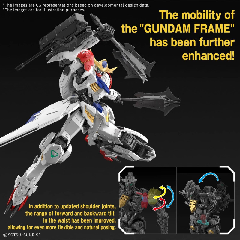 Gundam MG Barbatos Lupus 1/100 – Licence Bandai