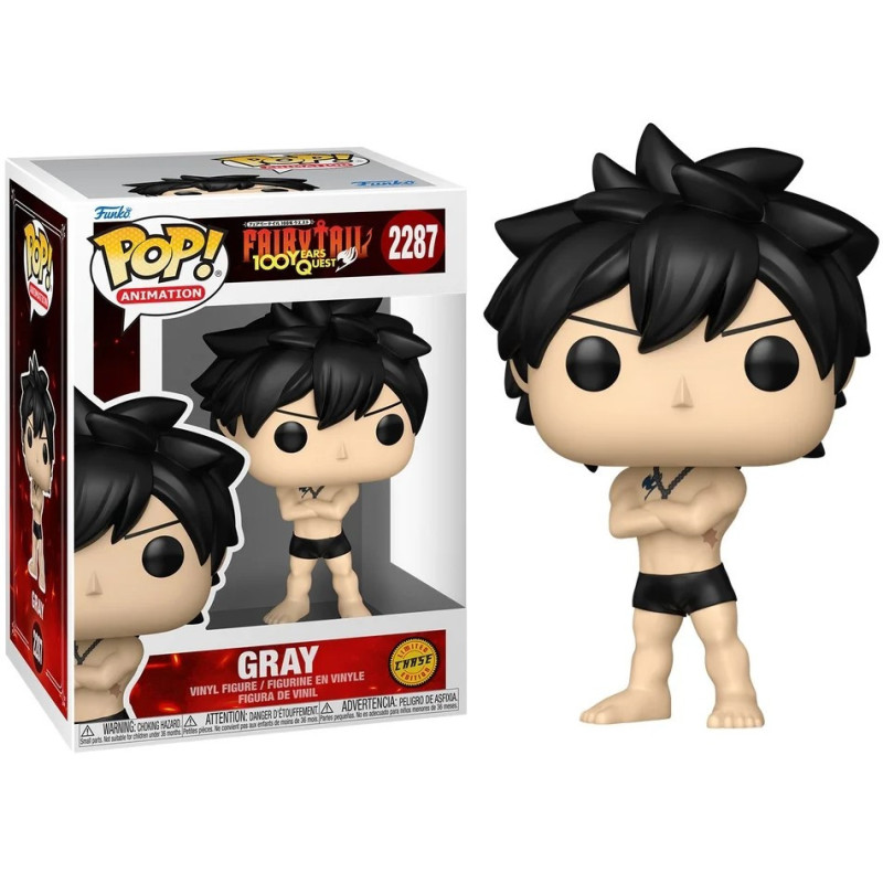 Fairy Tail 100 Year Quest- Pop! - Gray n°2287 CHASE - Funko POP