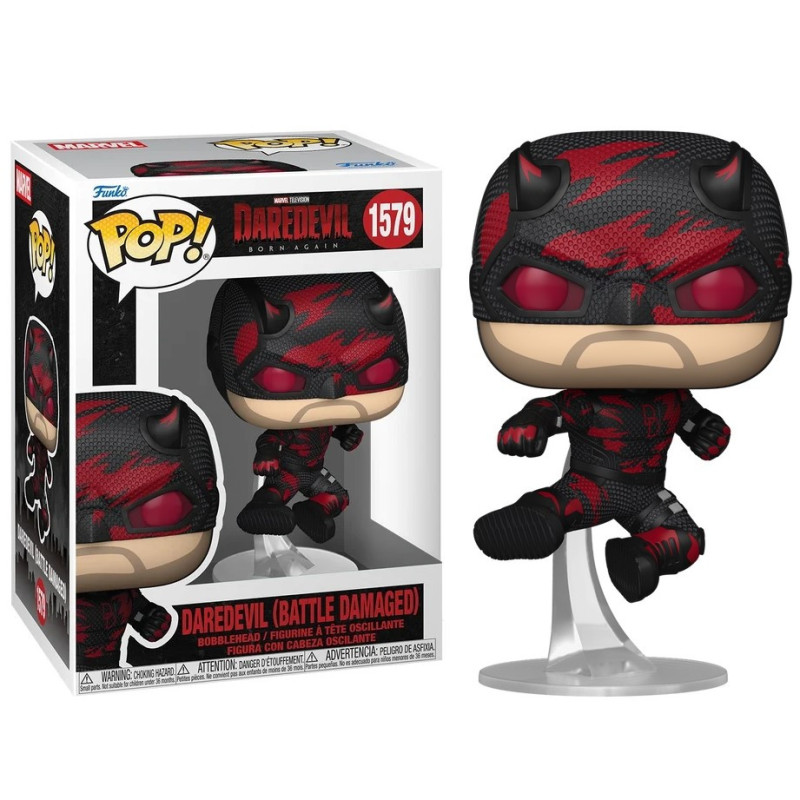 Marvel - Daredevil Born Again - Pop! Daredevil (Battle Damaged) n°1579