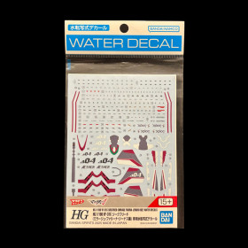Gundam - Decals 1/100 pour maquette HG VF-31C Siegfried Mirage Farina