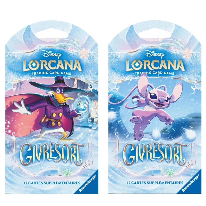 Disney : Lorcana - Chapitre 11 - Givresort - FR Trading Cards Booster Sleeved 1 MODELE ALEATOIRE
