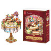 3D MUSIC BOX - Maquette Kit DIY : Boîte Musicale Le Goûter d'Alice 209 pièces