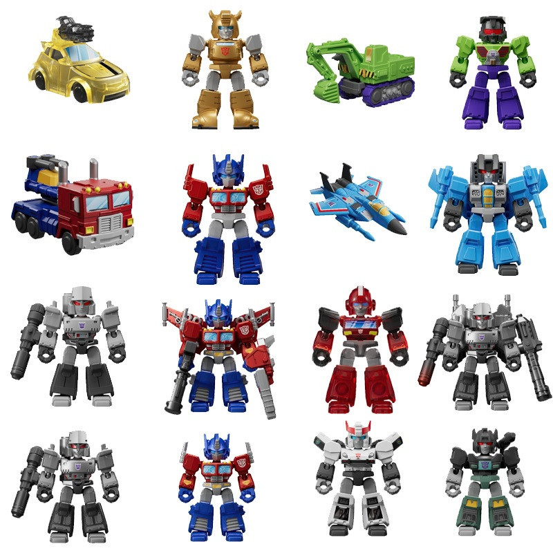 Transformers - Blokees Defender Version 01: Mini Maquette 1 EXEMPLAIRE ALEATOIRE