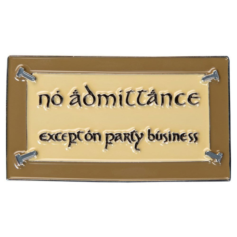 Lord of the Rings - Aimant No Admittance