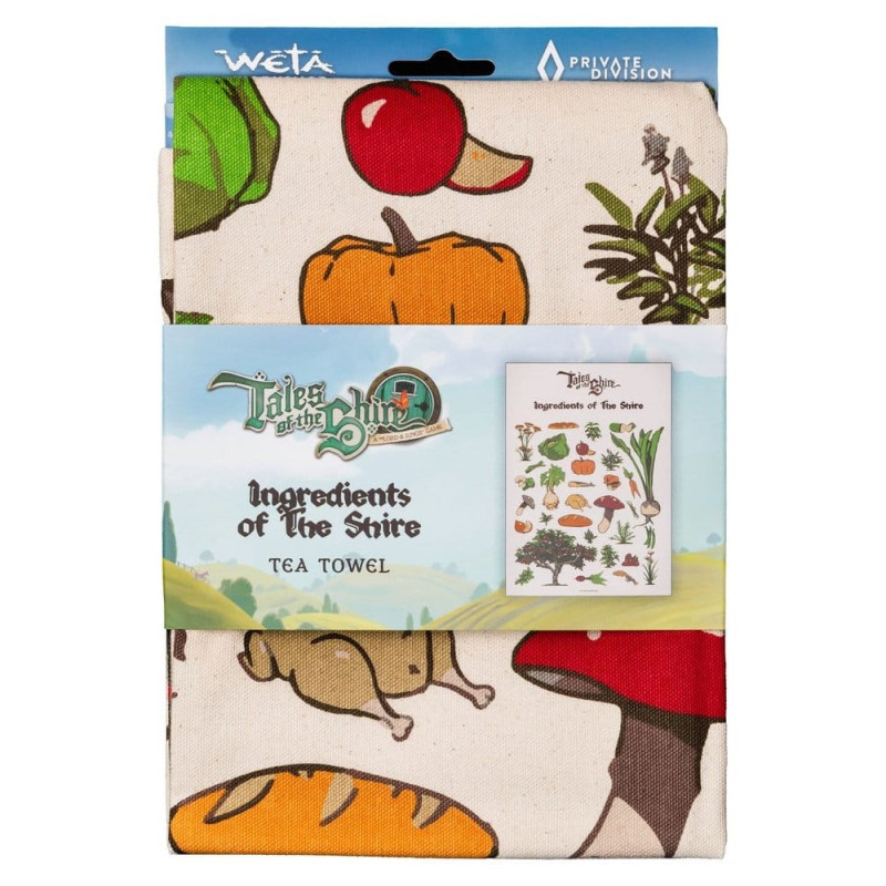 Lord of the Rings Tales of the Shire - Torchon Ingrédients Comté Weta
