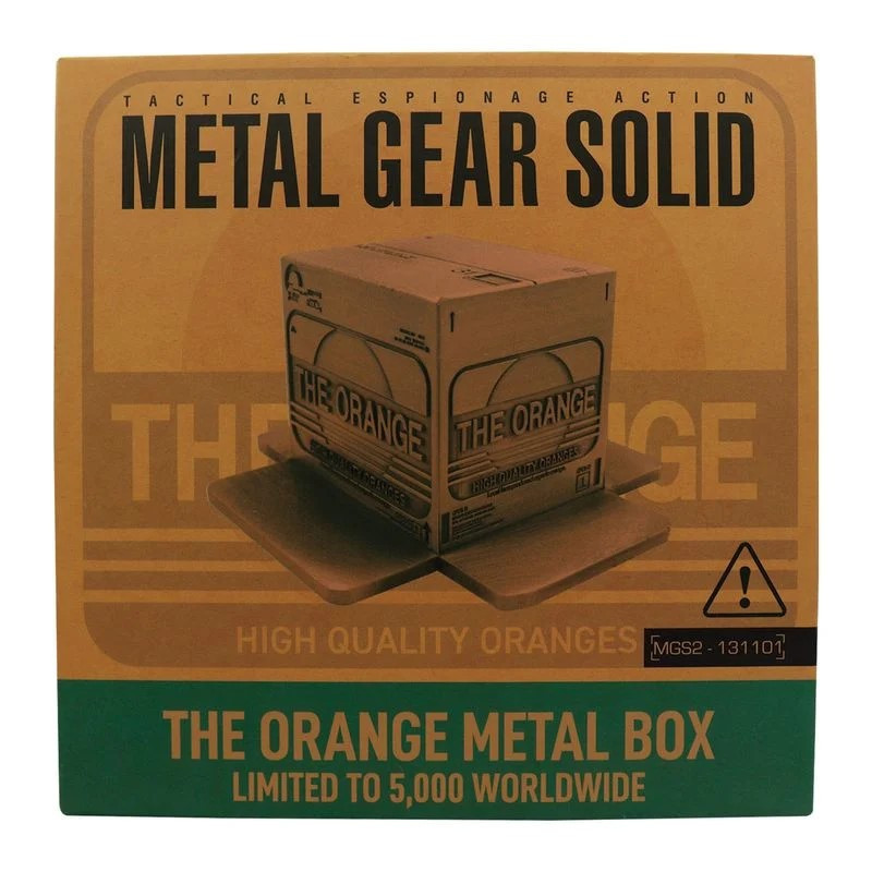 Metal Gear Solid 2 - Replique Boite en carton Edition Limitée 5000 ex