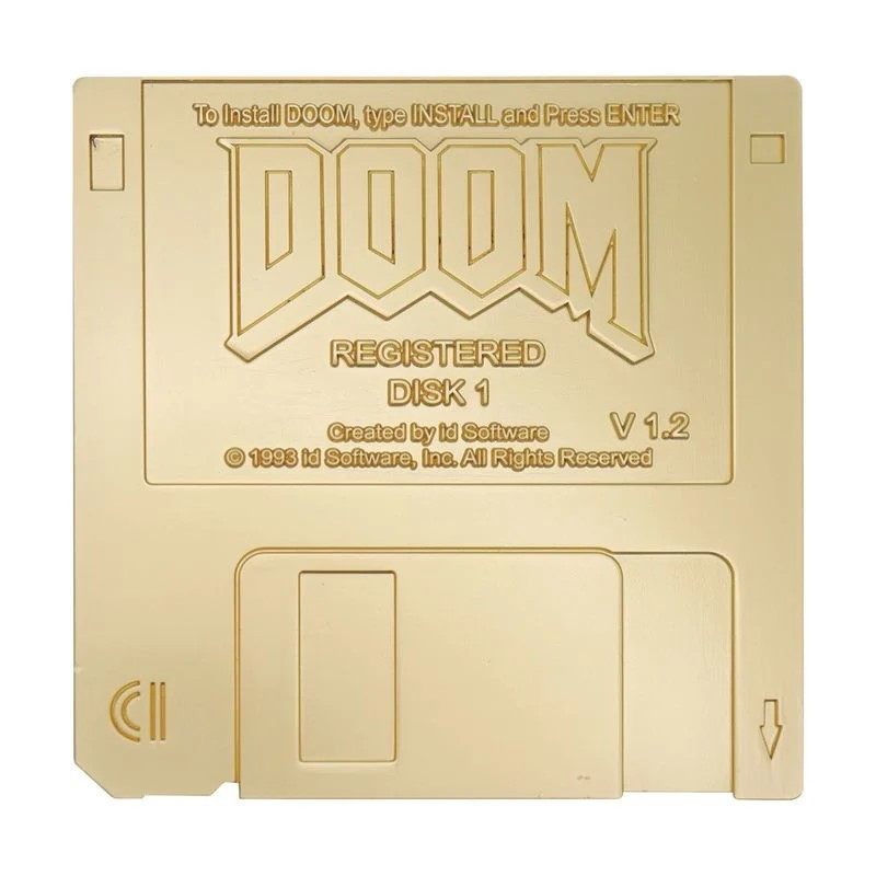 DOOM Floppy Disk Réplique Edition Limitée 5000ex – Fanattik