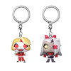 Hazbin Hotel Pop! Pocket - Set de 2 porte-clés FUNKO Charlie & Vaggie