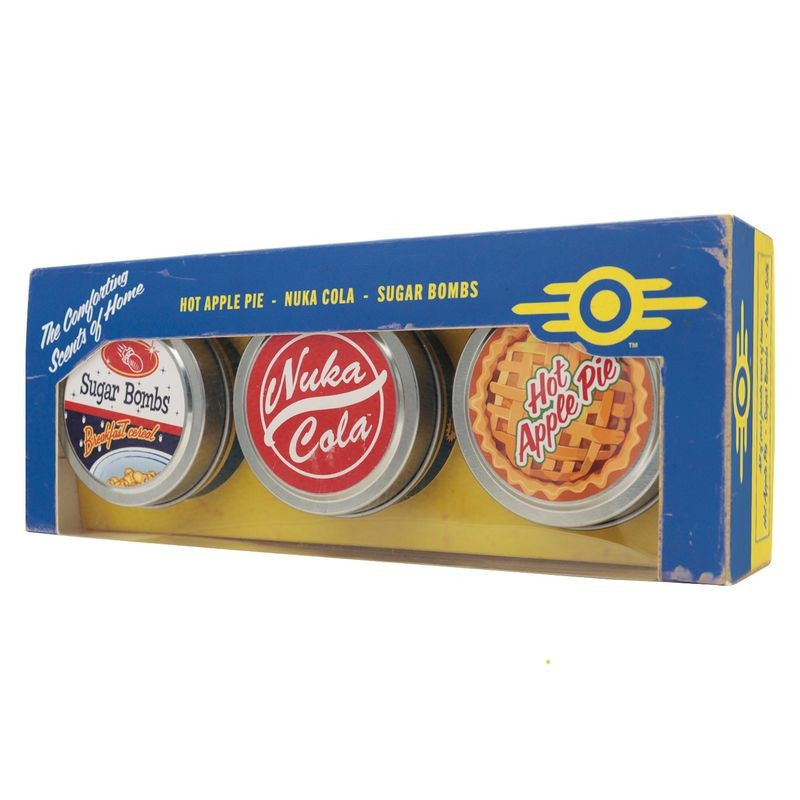 Fallout - Set 3 Bougies Parfumées Habitant Abri - Fanattik