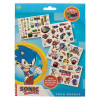 Sonic : Set d'Autocollants Tech Decals Réutilisables– Fanattik – Sega