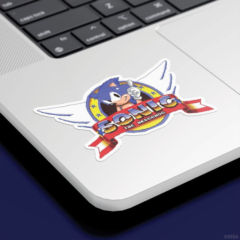 Sonic : Set d'Autocollants Tech Decals Réutilisables– Fanattik – Sega