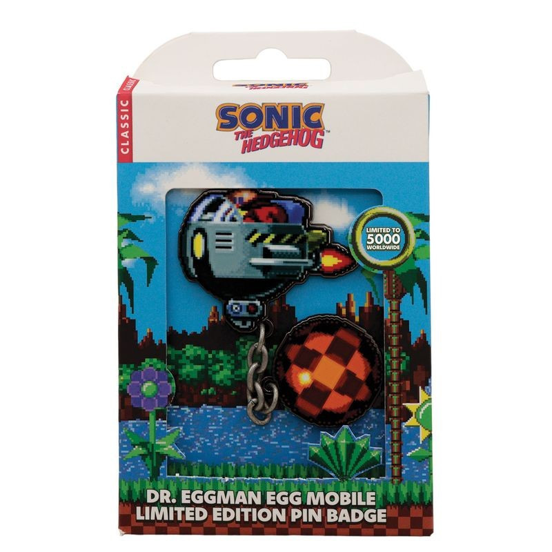 Sonic : Pins Dr Eggman Egg Mobile Edition Limitée – Fanattik – Sega