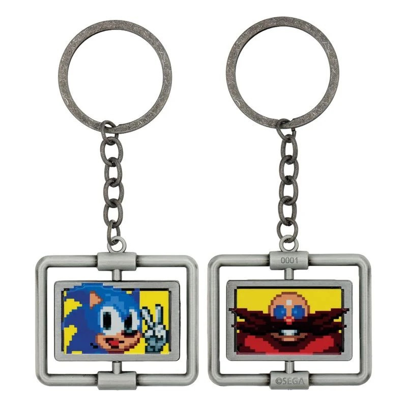 Sonic The Hedgehog - Porte-clés Spinning Edition Limitée 9995 ex