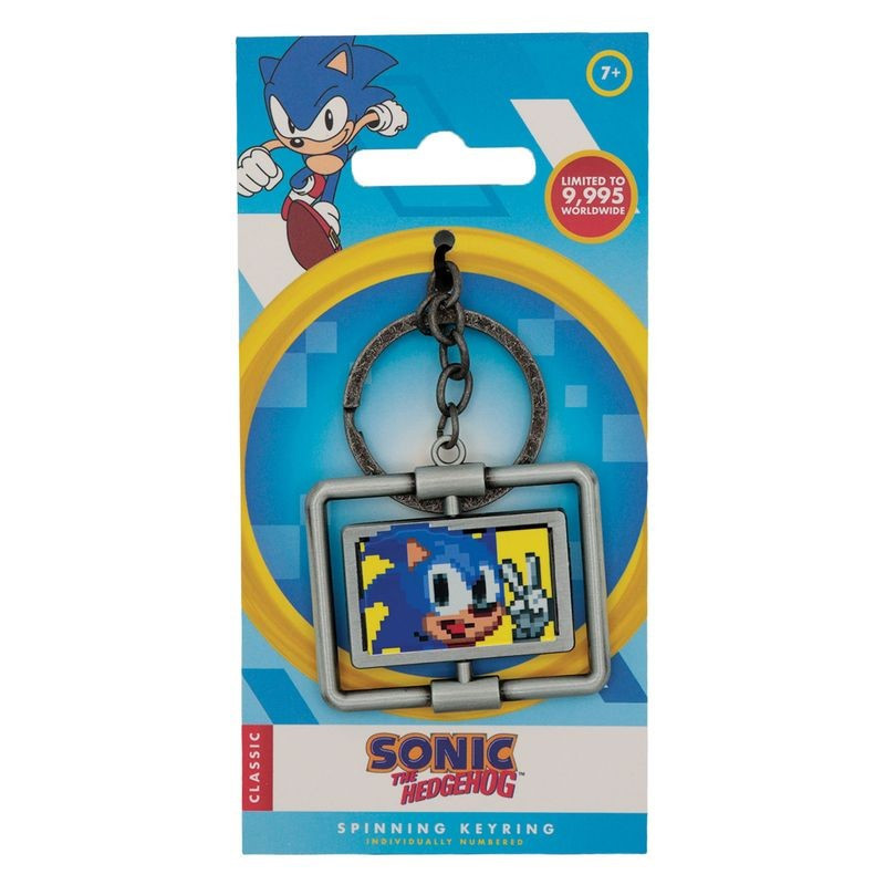 Sonic : Porte-clés Spinning Edition Limitée - Fanattik – Sega