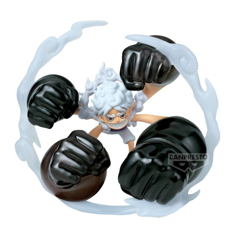 One Piece - Figurine WCF Special Luffy Gear 5 Gum-Gum Dawn Gatling