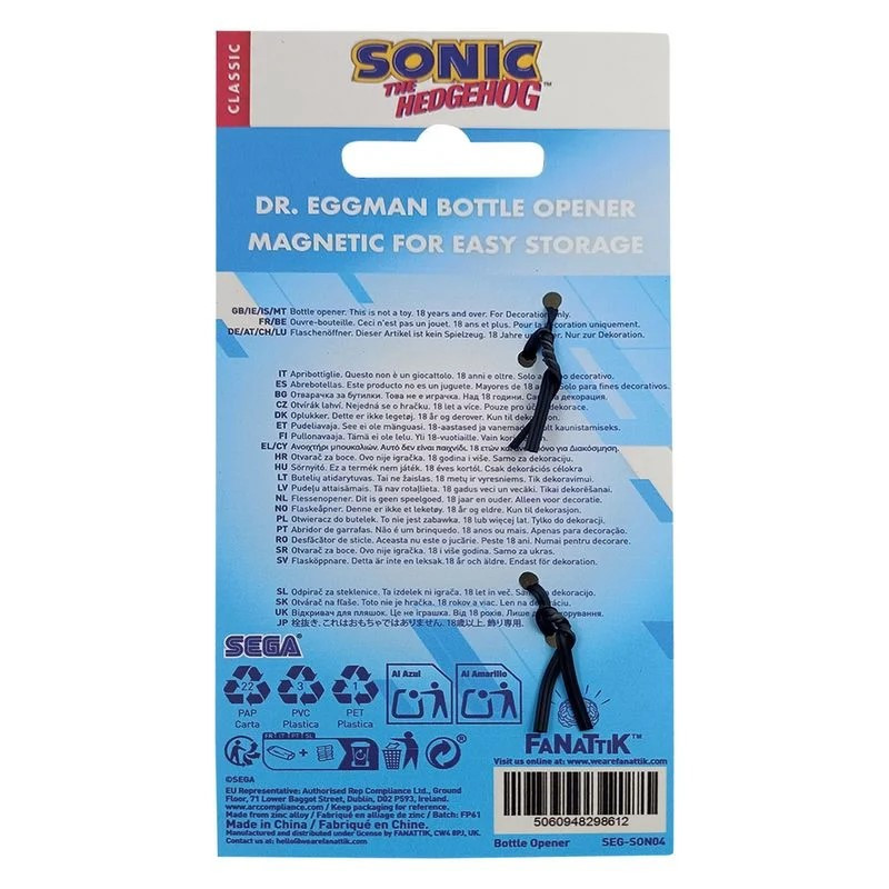 Sonic : Dr. Eggman Ouvre-Bouteille – Fanattik – Sega