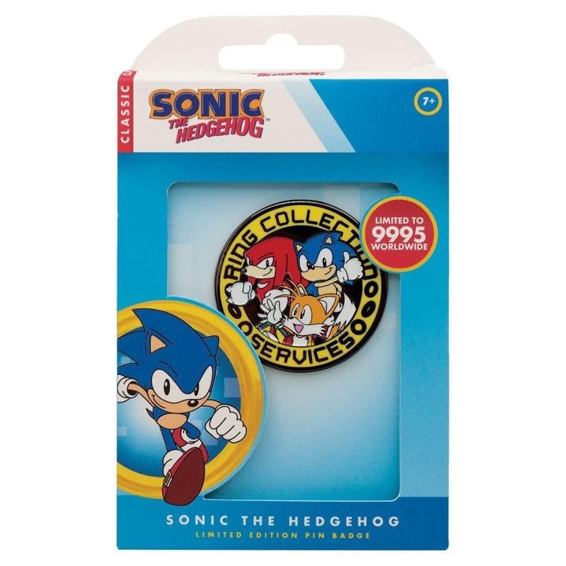 Sonic : Pins  Sonic, Tails & Knuckle Edition Limitée – Fanattik – Sega